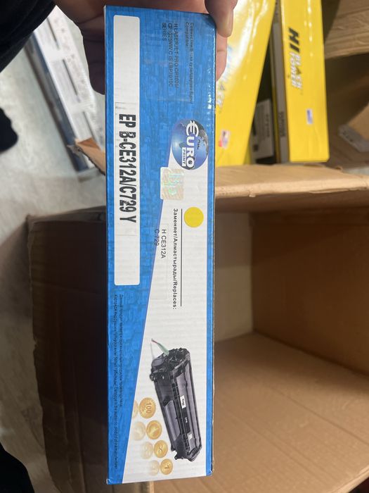 Картридж. Цветные и черные