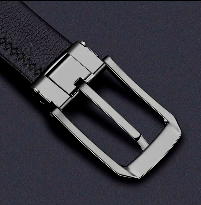 Мъжки официален колан за панталони WilliamPOLO* Естест. кожа /Промоция