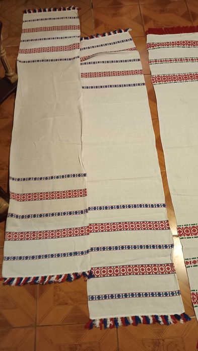 Stergare tradiționale românești din lana țesută in casa