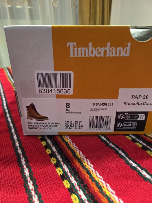 Обувки Timberland  41.5  нови