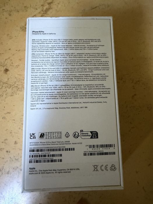 Iphone 15 Pro 256