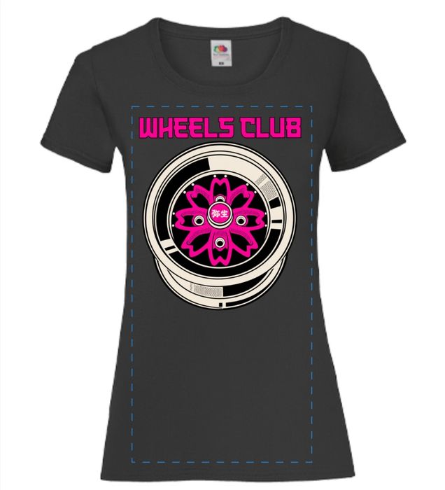 Дамска тениска WHEELS CLUB