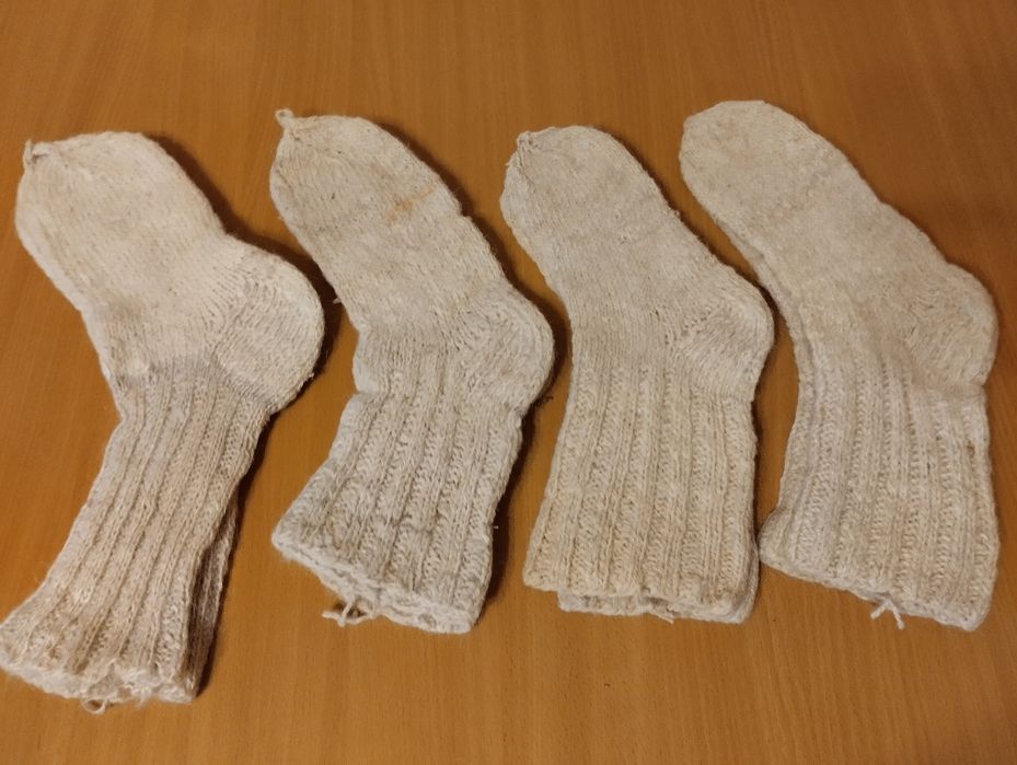 Носки шерстяные .
