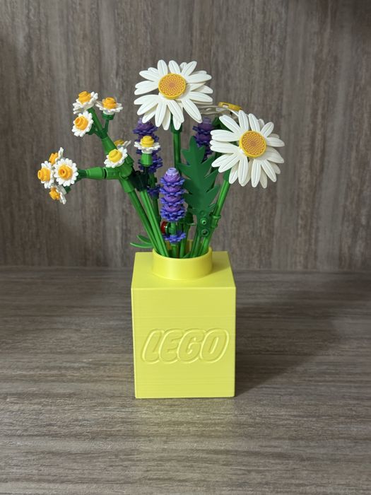 Vaze decorative compatibile cu Lego Botanicals