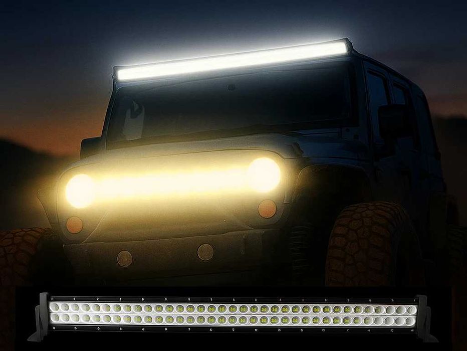 Mощни халогени Лед Барове Off Road от 36/300w - 12/24V