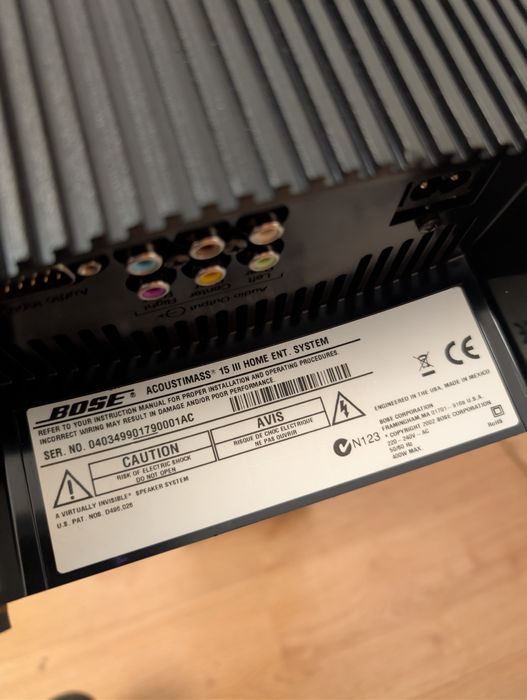 Sistem boxe 5.1 Bose Acoustimass 15 serie 3 ! Cel mai puternic Bose !