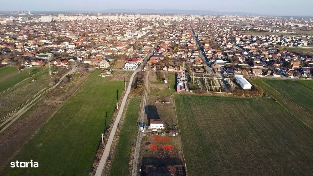 Teren de vânzare intravilan 501mp 19ml Bujac cu proiect (posibil rate)