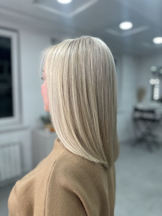 Наращивание волос под ключ