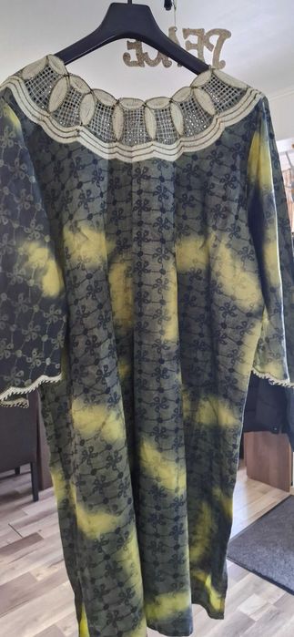 Rochie verde fmarime mare