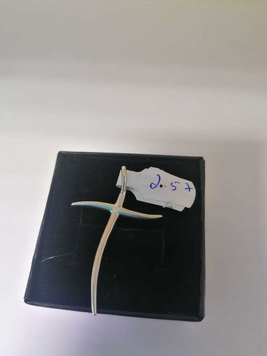 pandantiv aur alb 14k (m2) star amanet