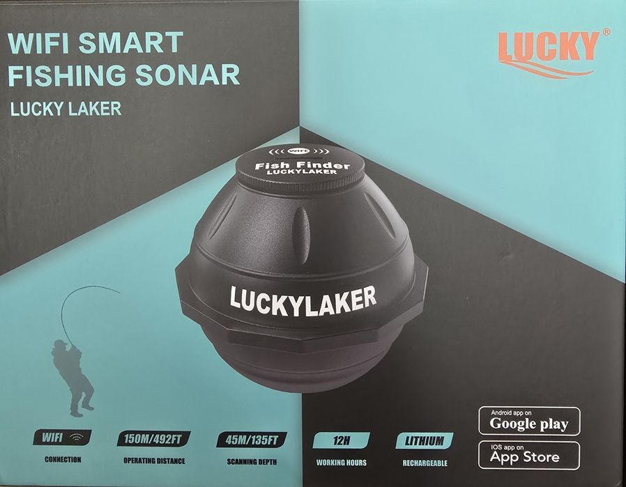 Лодка за захранка  V060 GPS+сонар Lucky FF916