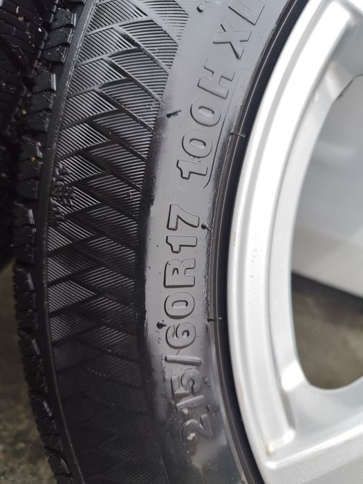 Jante 5×114,3 r17 Duster/Renault/ kadjar /Qashqai anvelope 215 60 r17