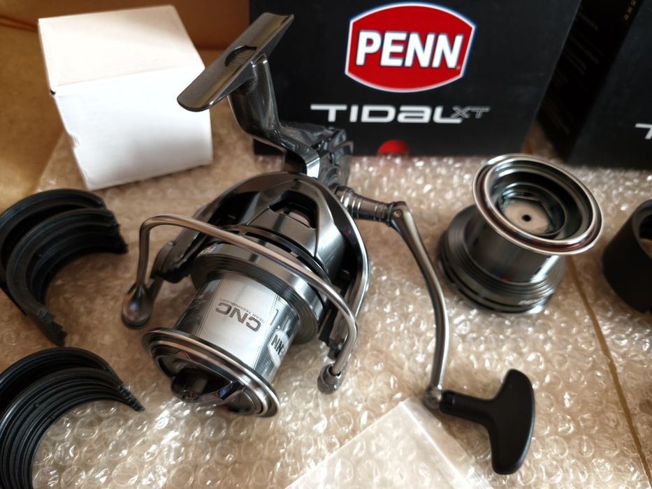 Set 2 mulinete PENN Tidal 7000 XT - comp Daiwa, Shimano,Fox