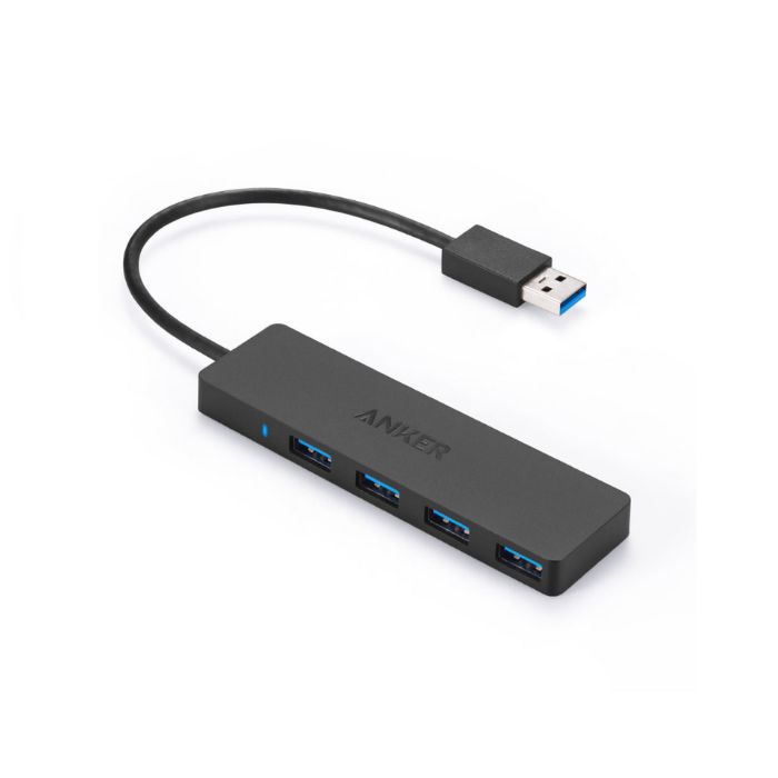 Anker® Ultra Slim Extra Light 4-порта USB 3.0 Hub за телефон