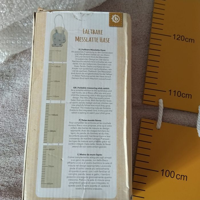 Metru de perete pliabil pt copii