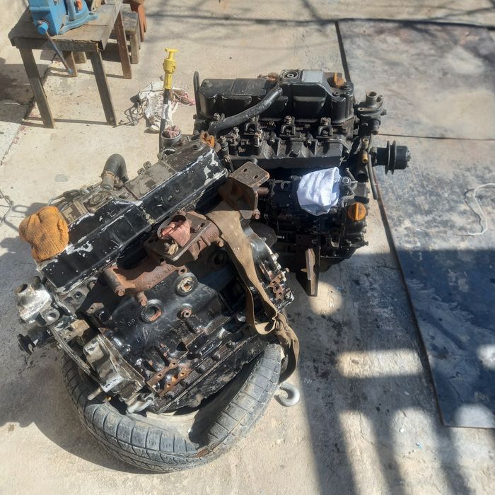 Матор,на кару в сборе.