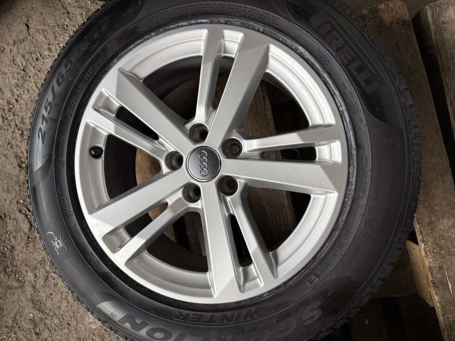 Jante originale Audi Q3 VW Tiguan Skoda Kodiac Karoq cu anv 215/65 17