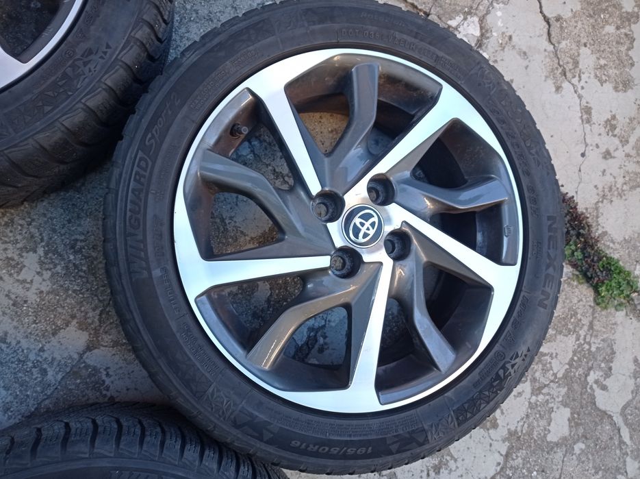 16 4x100 TOYOTA YARIS Оригинални+Зимни Гуми -Внос от Австрия