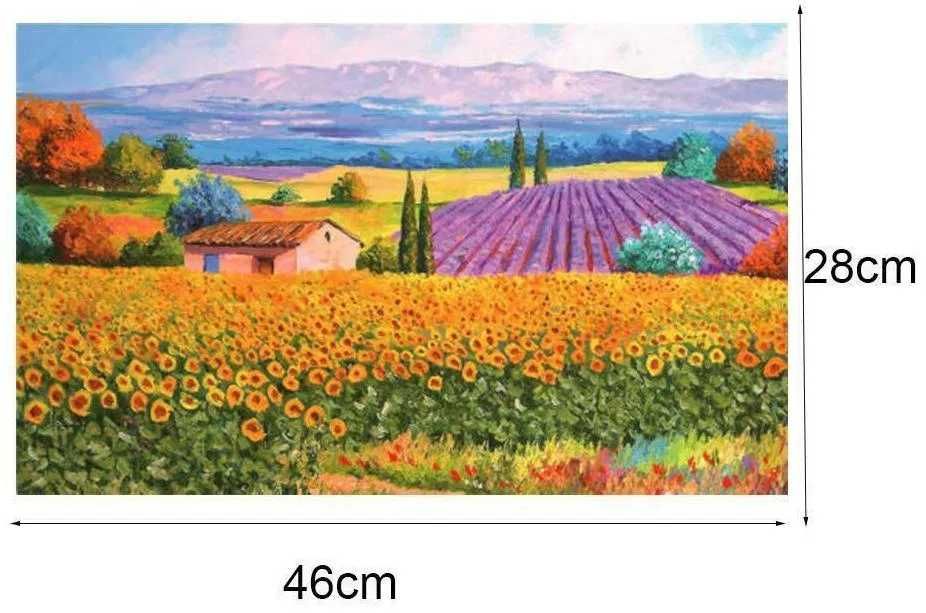 Puzzle Van Gogh 500piese. Tablou la finalizare. Nou ambalat!