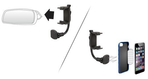 Suport auto magnetic Rear View