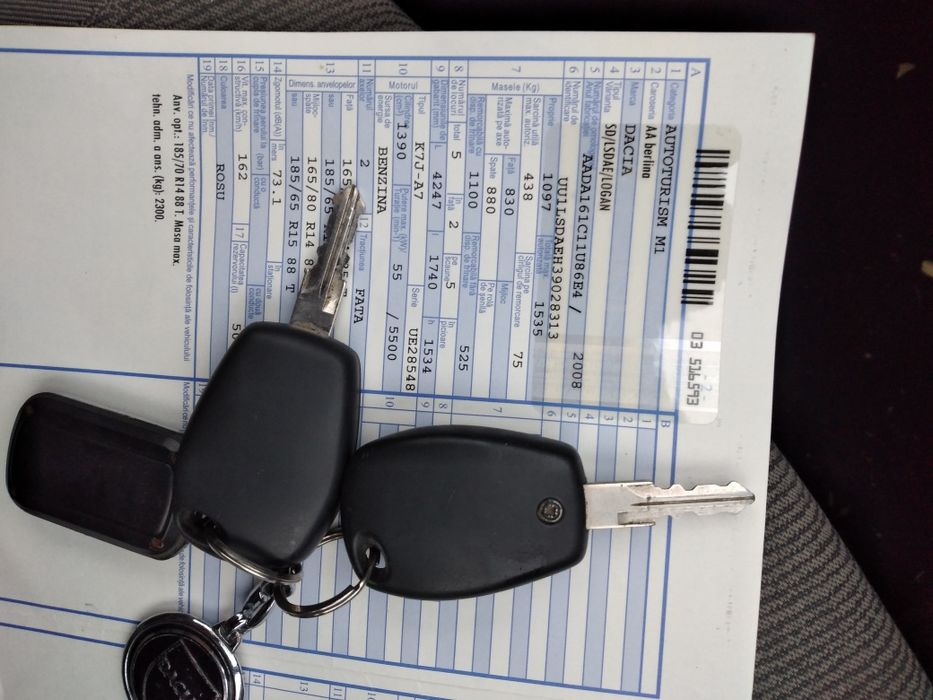 Dacia logan 1.4 mpi 2008  Fără Dotari Euro 4