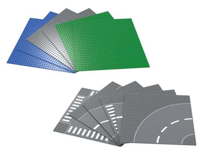 НОВИ! Основни плочи за конструктор тип лего 25х25 см / 32х32 точки