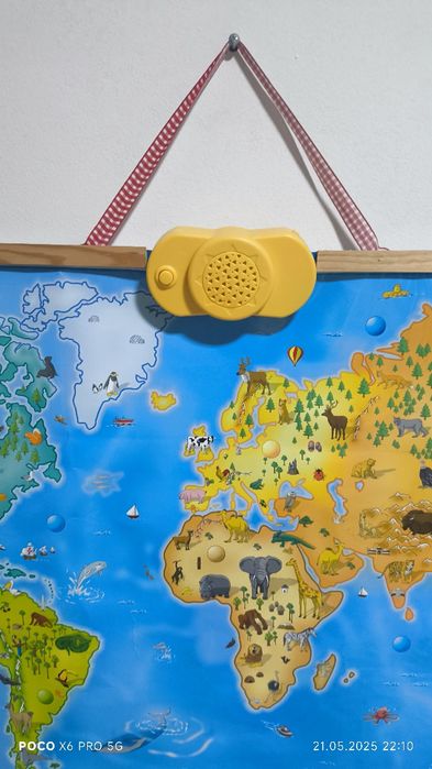 Harta animalelor interactivă