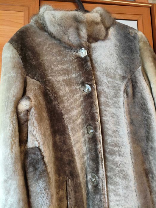 Шуба женская из мутона