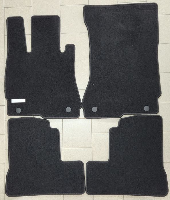 Covorase Podea Interior Mercedes W221, W222, R171, R172, G400, X 470, W164 GLC X293, EQC 293,  2 /  5 Locuri Textil  Presuri  Noroi Originale Mercedes