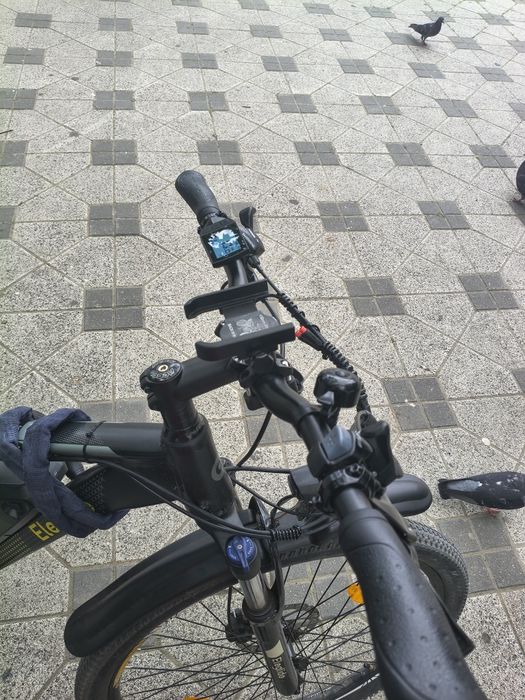 Bicicleta electrica Eleglide M1 plus cu frane hidraulice autonomie 80km