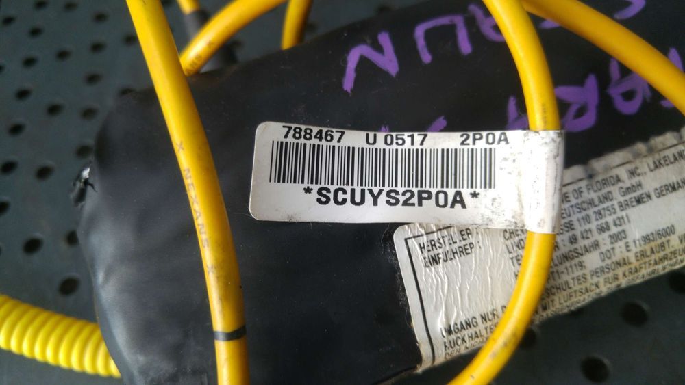Airbag scaun stanga fata opel antara a l07