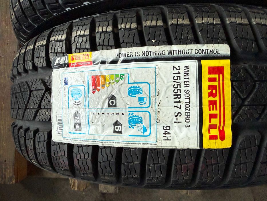 4x Anvelope NOI Iarna 215/55 r17 seal - Pirelli Sottozero 3 Winter