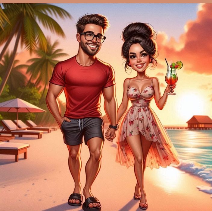 Карикатури за всеки повод. Подаръчна карикатирура