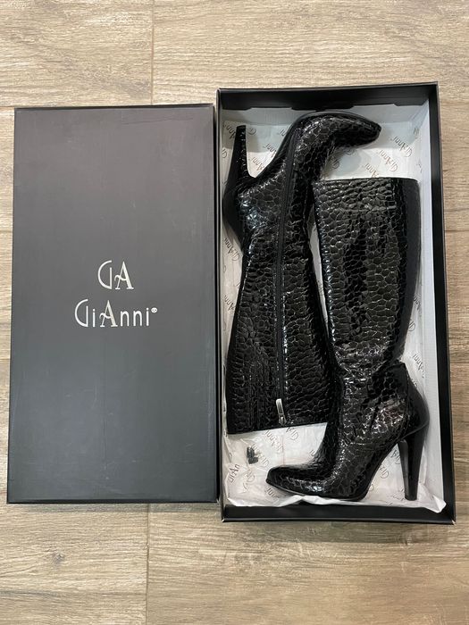 Ботуши GiAnni Италия естествен лак