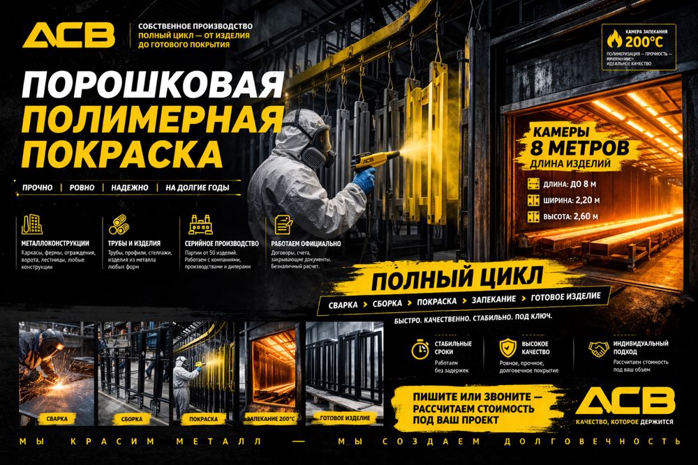 Порошковая покраска