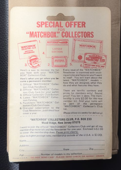 Matchbox Mercedes 300 SE No.46