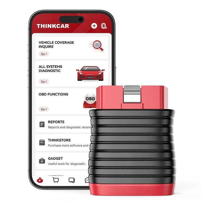 THINKCAR BD6 + 5 сервизни функции,български език, безплатен лиценз