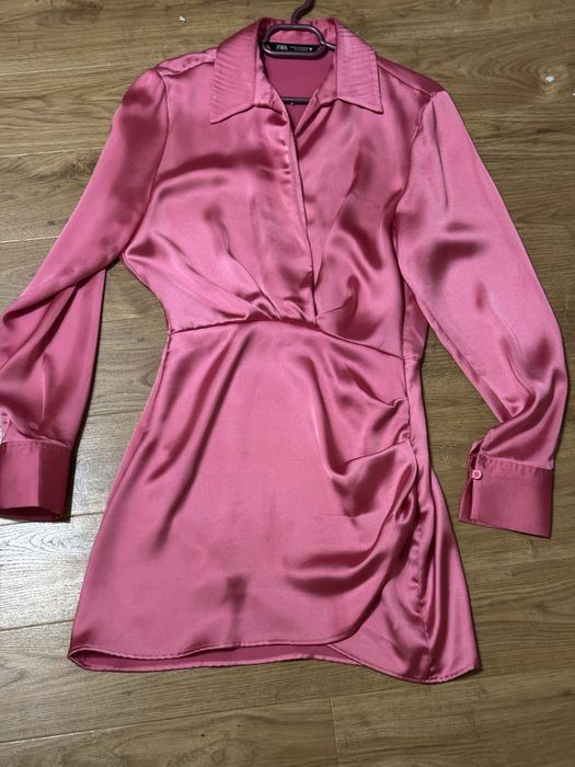 Rochie dama, Zara, culoare roz