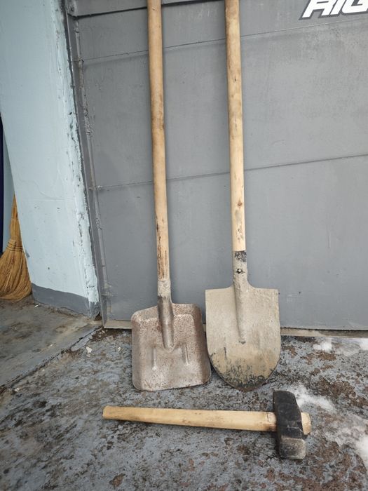 Продам лопата штыковая, лопата совковая, кувалда