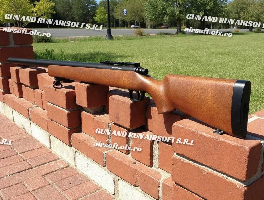 Unicat!! Pusca ~6J~ Mauser: Cal.6mm, Muniție Inclusă, Model Exclusiv