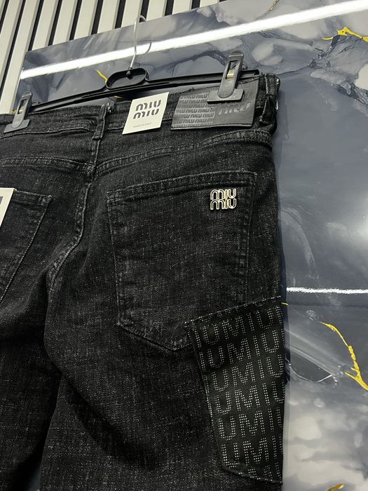 Blugi Miu Miu slim fit barbati
