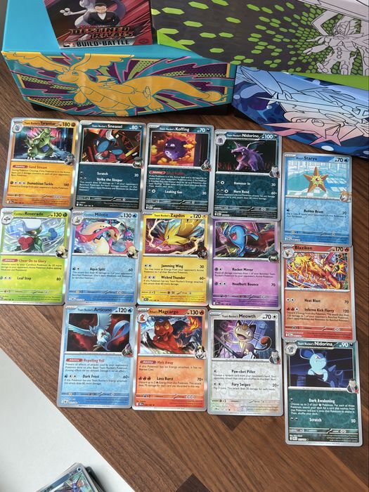 120 Pokemon Cards – Destined Rivals | No Duplicates