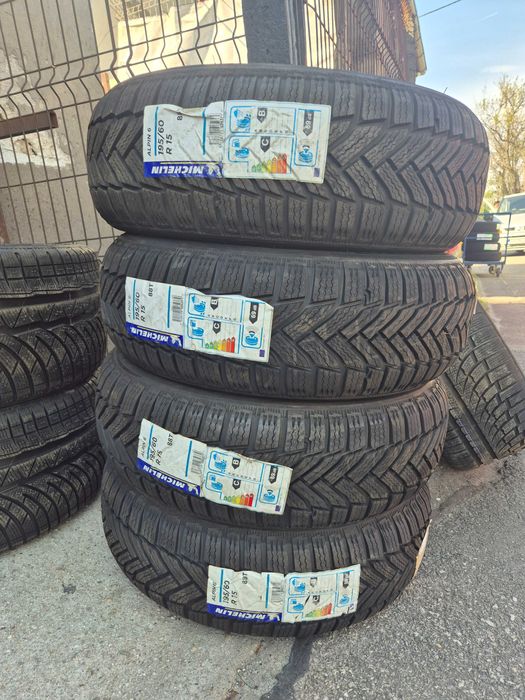 4 Anvelope M+S IARNA - 195/60/15 - Michelin ALPIN 6 - NOU - DOT 2020 !