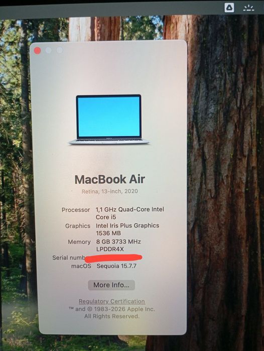Macbook Air 2020