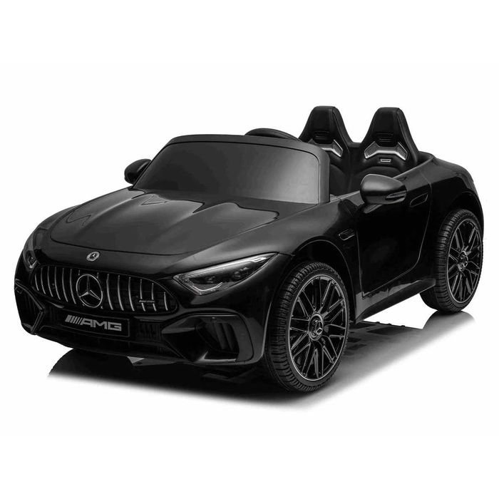Masinuta electrica pentru 2 copii Mercedes SL63, 4x 40W 12V 10Ah Black
