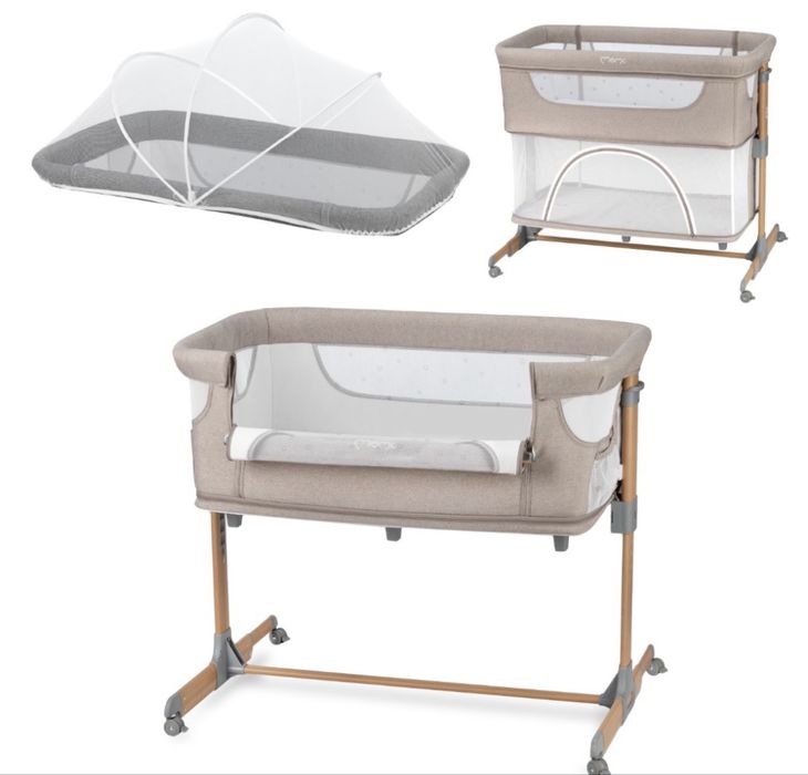 Co-sleeper MoMi, Smart Bed 4 in 1 - Beige