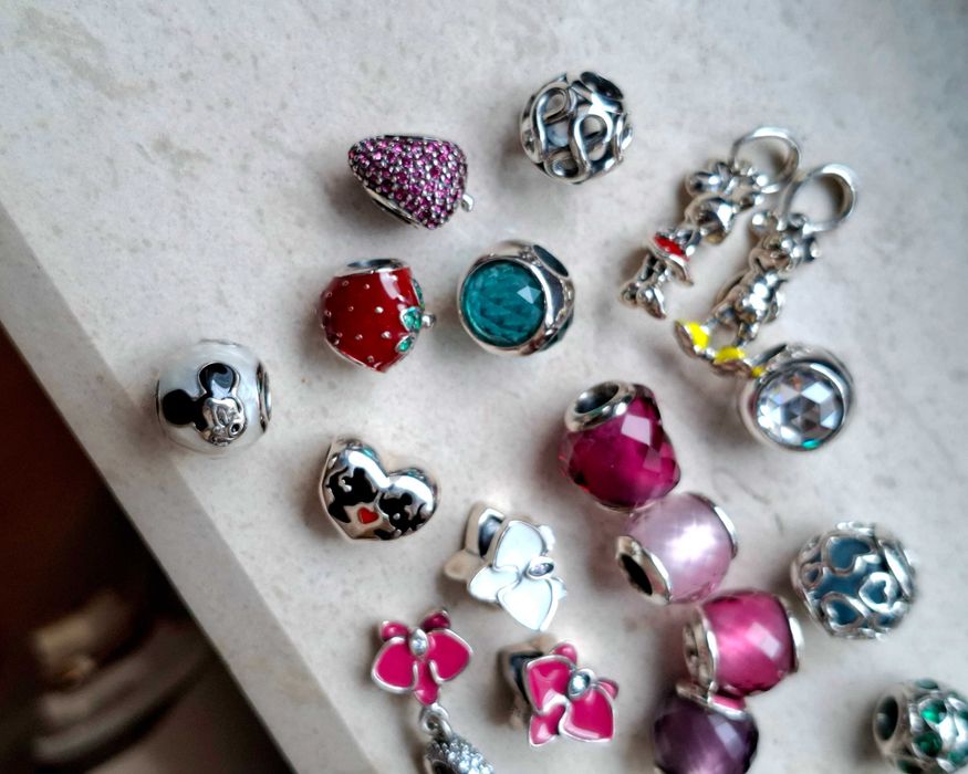 Сребърни талисмани за гривна Пандора