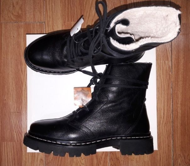 Новые Ботинки КОЖА бренд Германия р.40