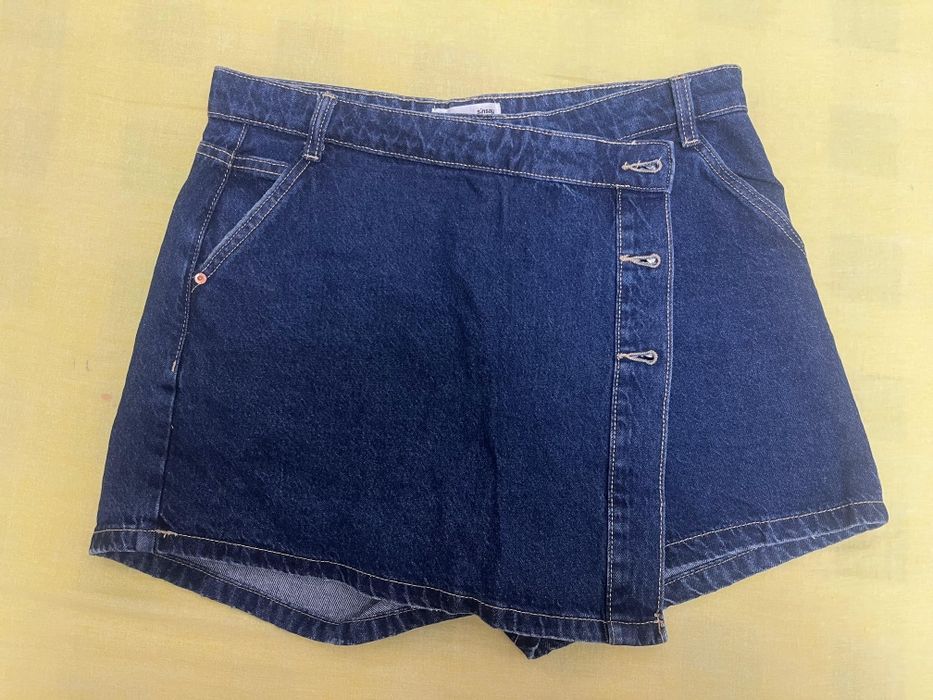 Юбка-шорты джинсовые