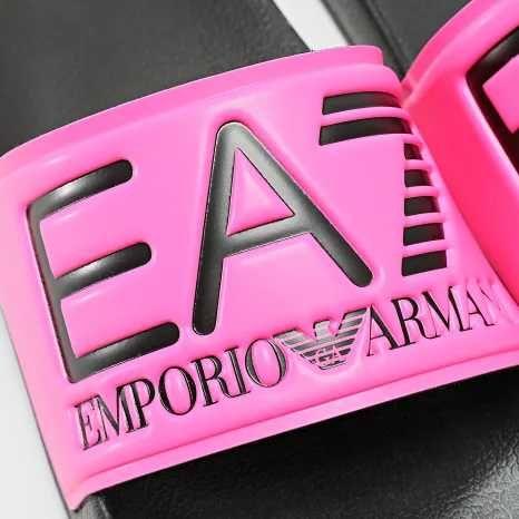 Плажни чехли джапанки EA7 Emporio Armani розови